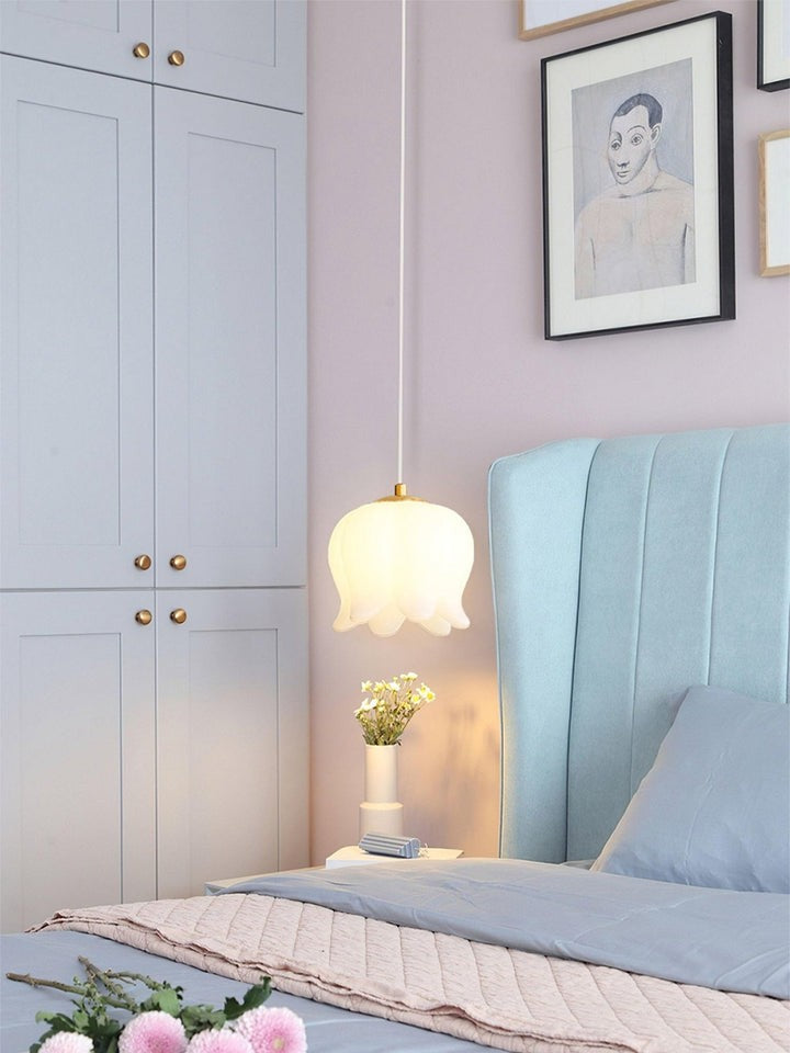 Floral Petal LED Pendant Light – Modern Scandinavian Ceiling Fixture