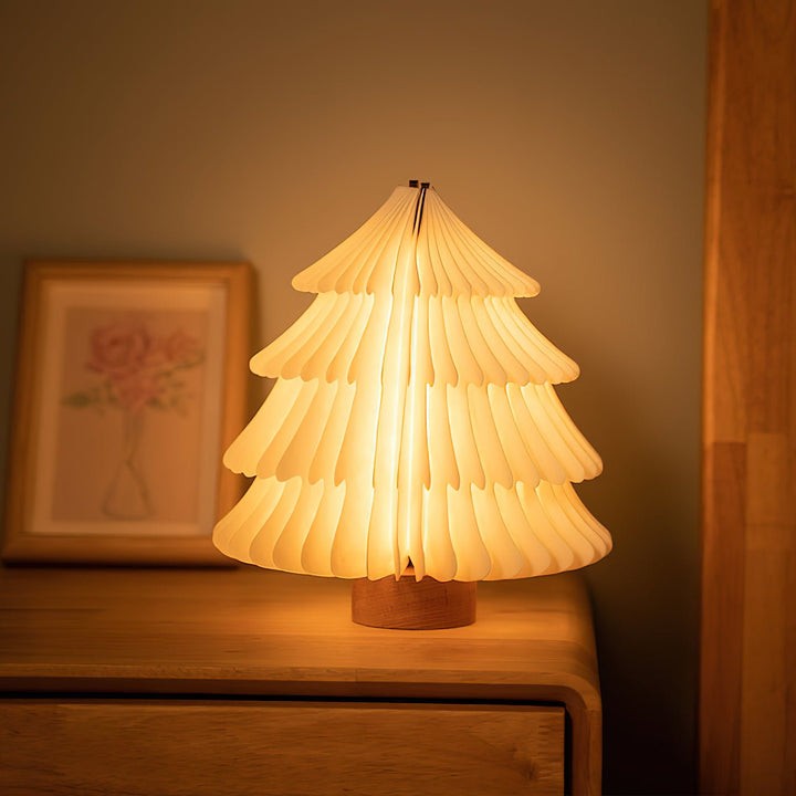 Foldable Christmas Tree LED Table Lamp