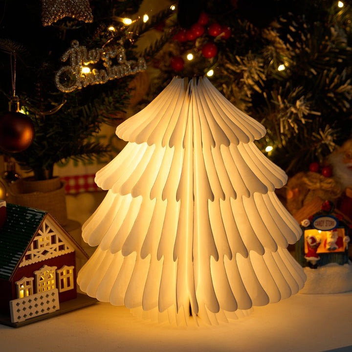 Foldable Christmas Tree LED Table Lamp