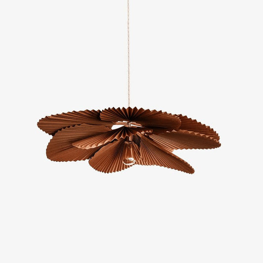 Folded Lotus Leaf Pendant Light