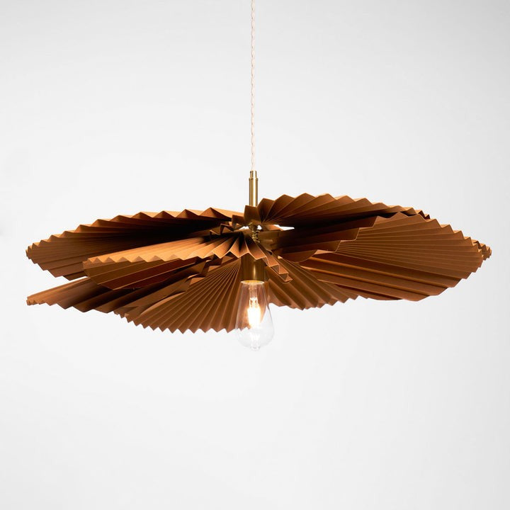 Folded Lotus Leaf Pendant Light
