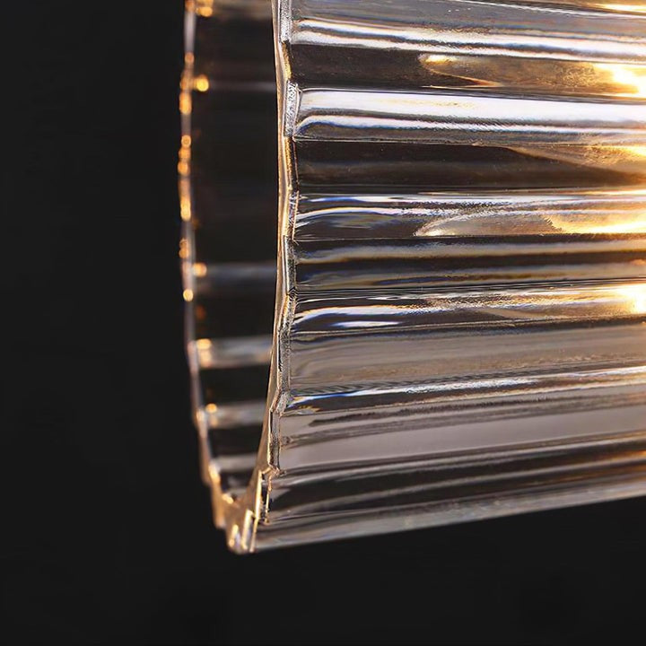 Gold Crystal LED Wall Sconce – Modern Transitional Lighting