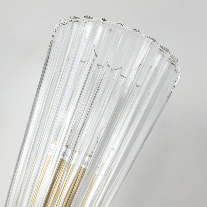 Gold Crystal LED Wall Sconce – Modern Transitional Lighting