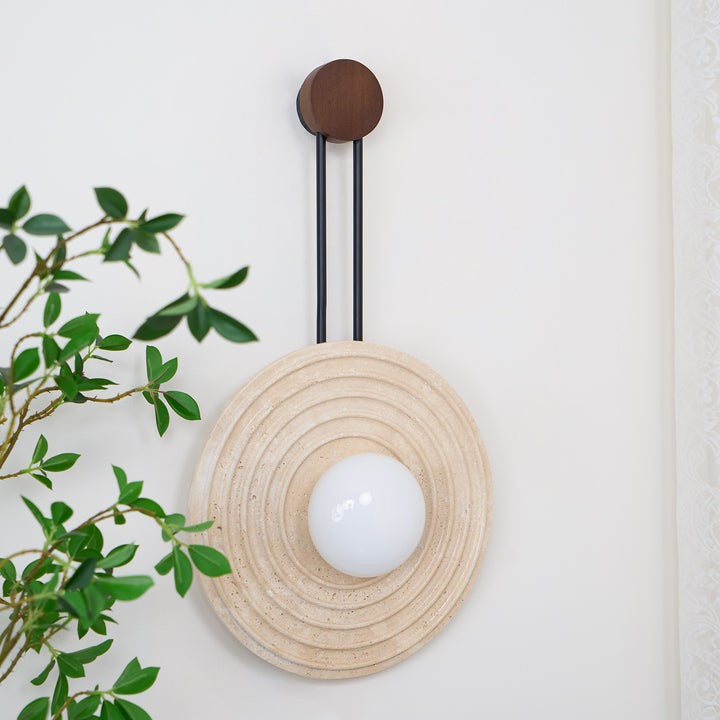 Growth Ring LED Wall Sconce