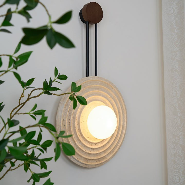 Growth Ring LED Wall Sconce