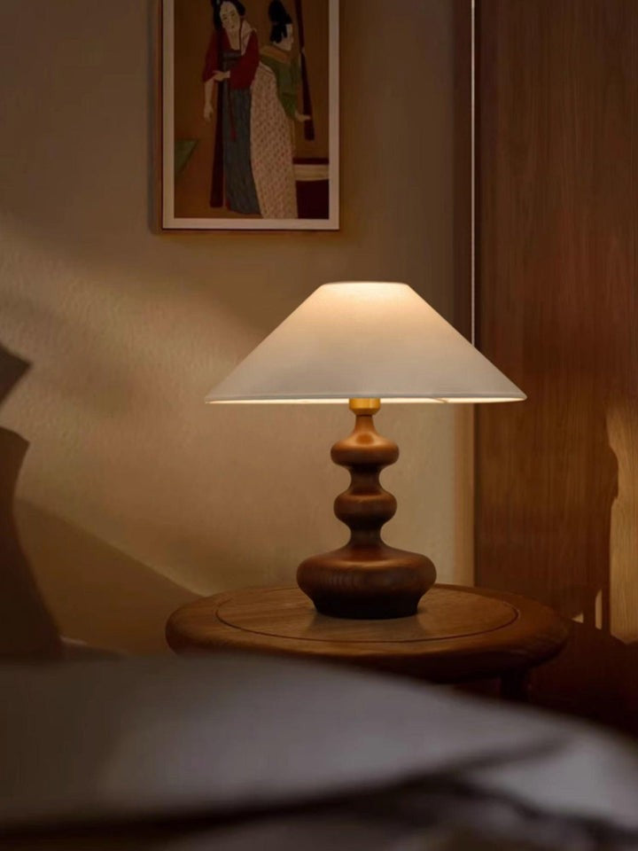Handcrafted Gourd-Shaped Table Lamp