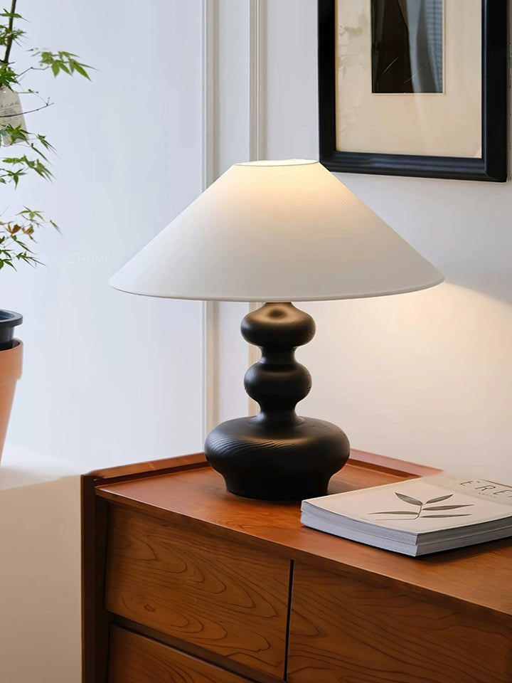 Handcrafted Gourd-Shaped Table Lamp