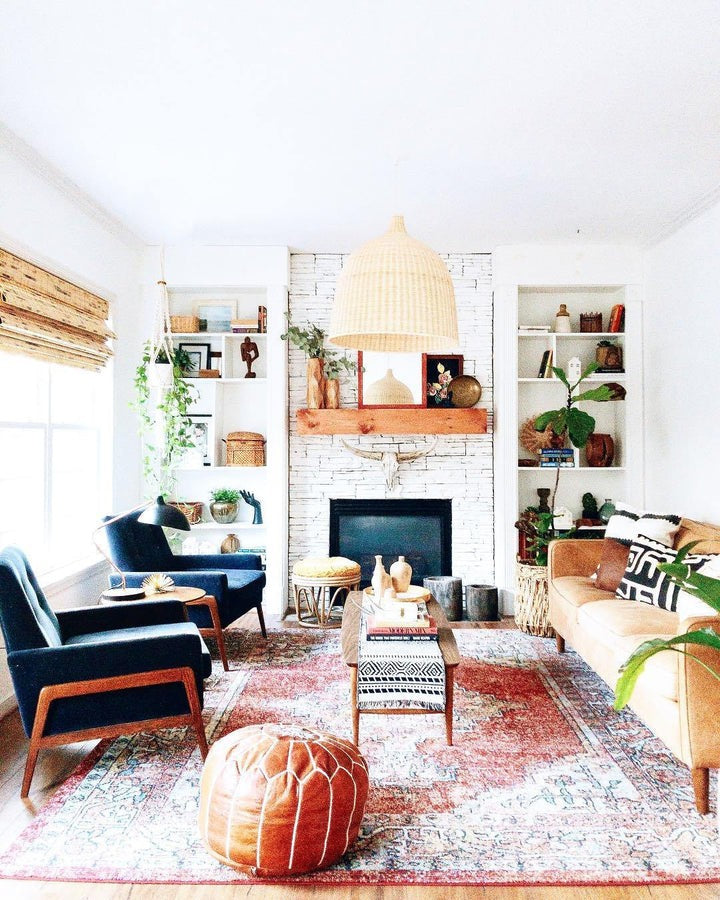 Handcrafted Rattan Pendant Ceiling Light