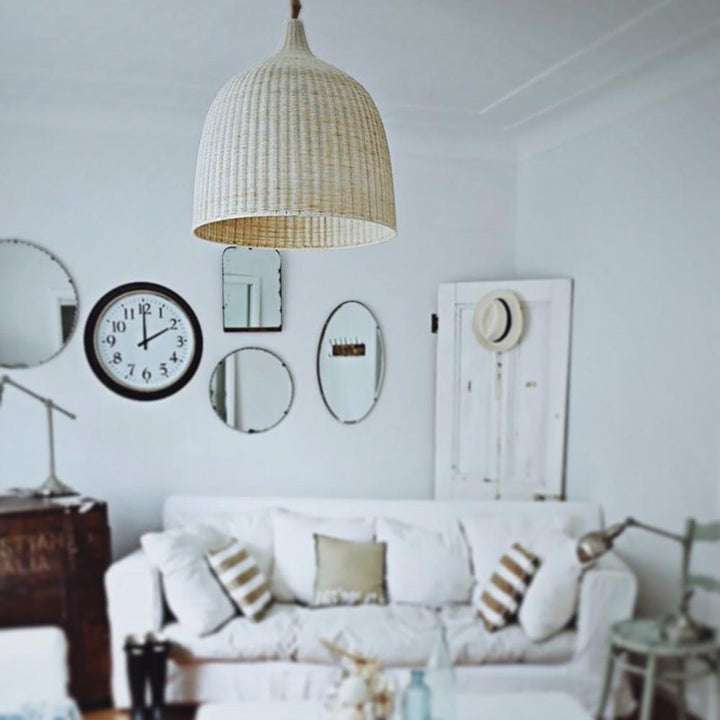 Handcrafted Rattan Pendant Ceiling Light