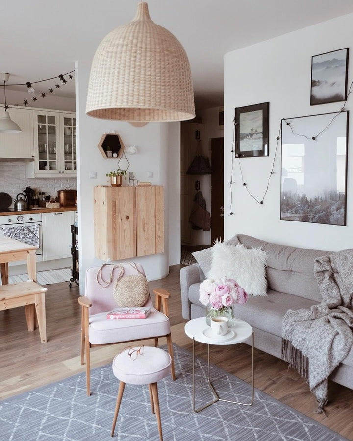 Handcrafted Rattan Pendant Ceiling Light