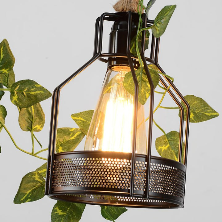 Handcrafted Rustic Wood Beam Chandelier with Natural Accents