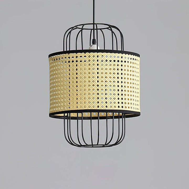 Handwoven Rattan Ceiling Pendant Light