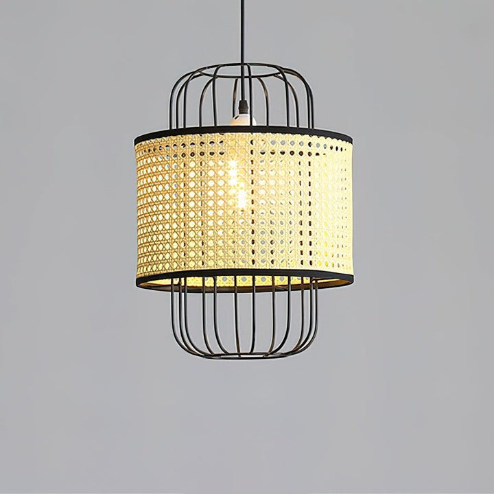 Handwoven Rattan Ceiling Pendant Light