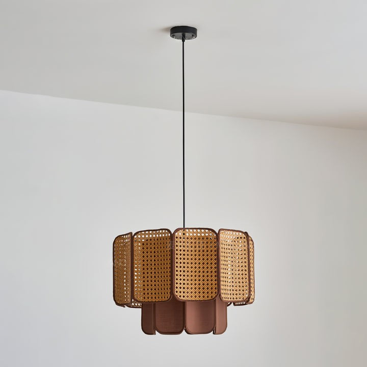 Handwoven Rattan Pendant Lamp