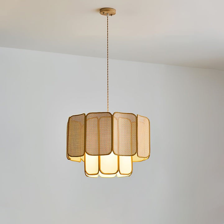 Handwoven Rattan Pendant Lamp