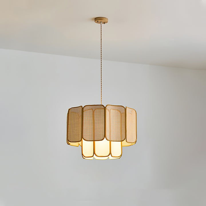 Handwoven Rattan Pendant Lamp