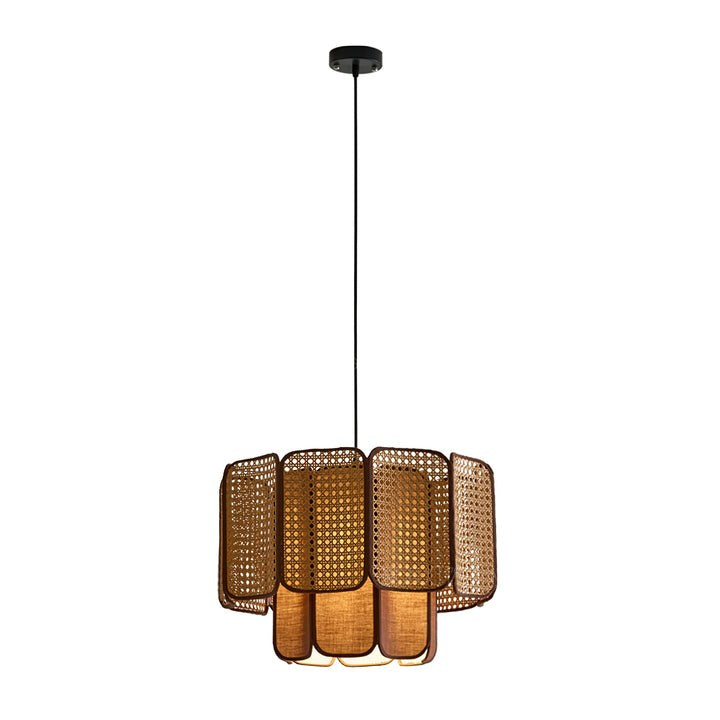 Handwoven Rattan Pendant Lamp