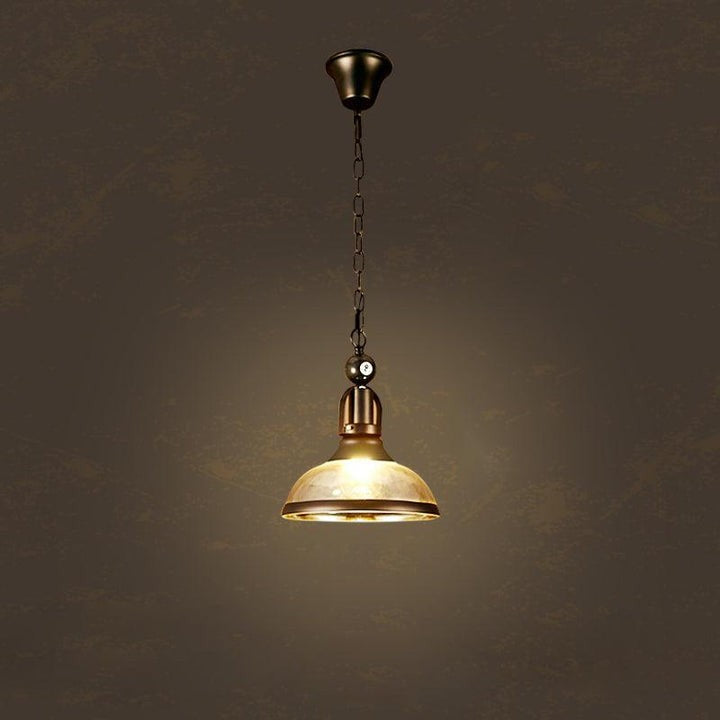 Industrial Black Billiard Pool Table Chandelier
