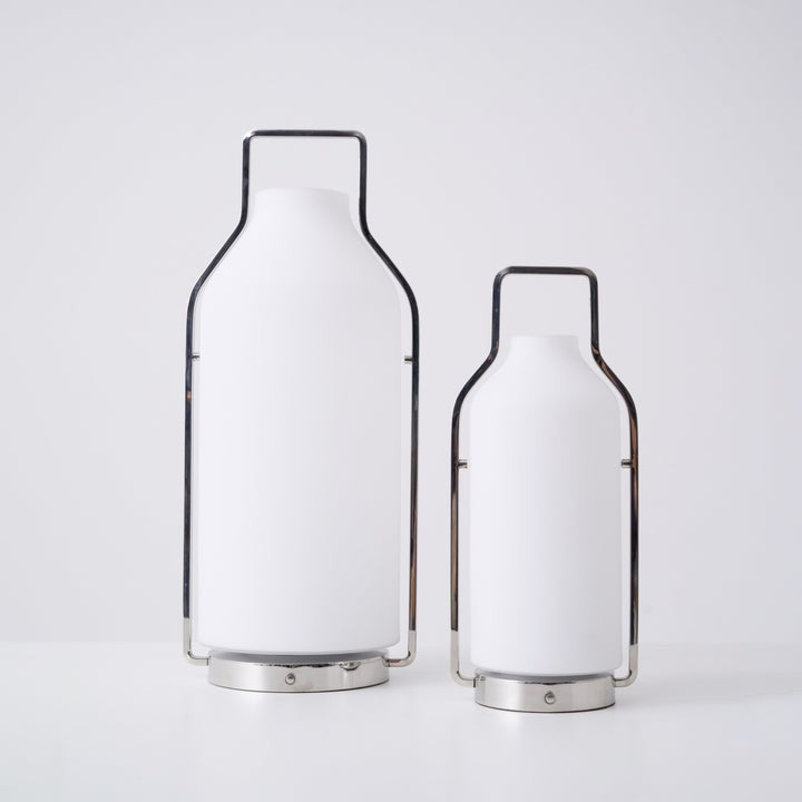 Lantern-Inspired LED Table Lamp