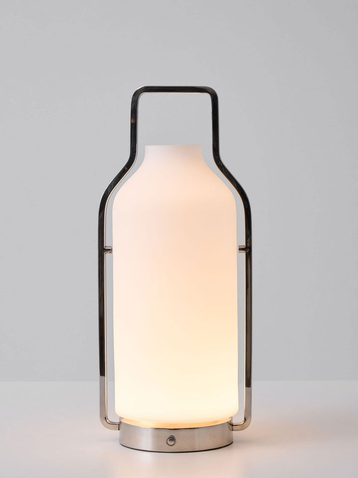 Lantern-Inspired LED Table Lamp