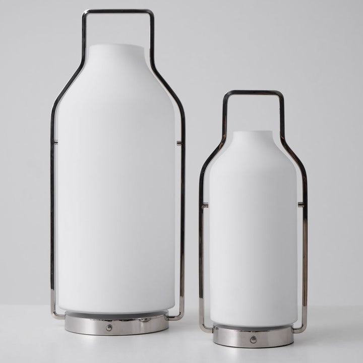 Lantern-Inspired LED Table Lamp
