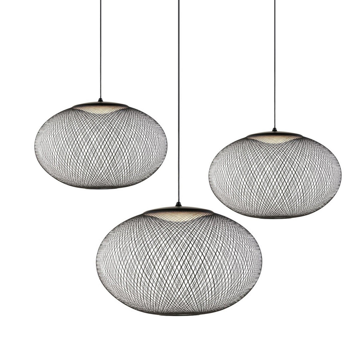 Lattice Metal Mesh Pendant Light