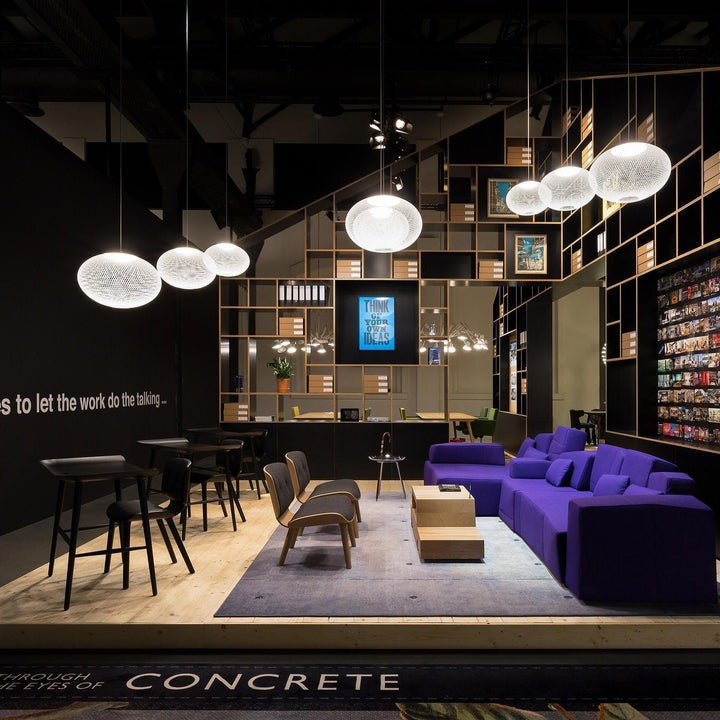 Lattice Metal Mesh Pendant Light