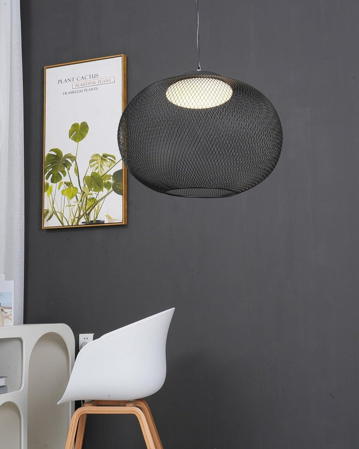 Lattice Metal Mesh Pendant Light