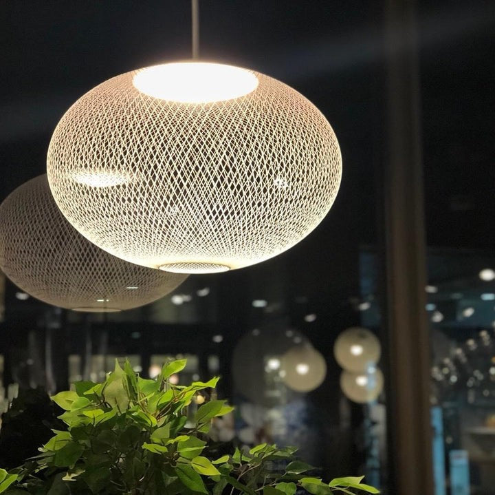 Lattice Metal Mesh Pendant Light