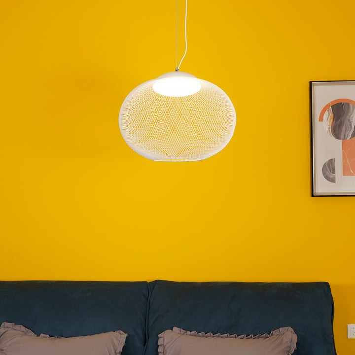 Lattice Metal Mesh Pendant Light