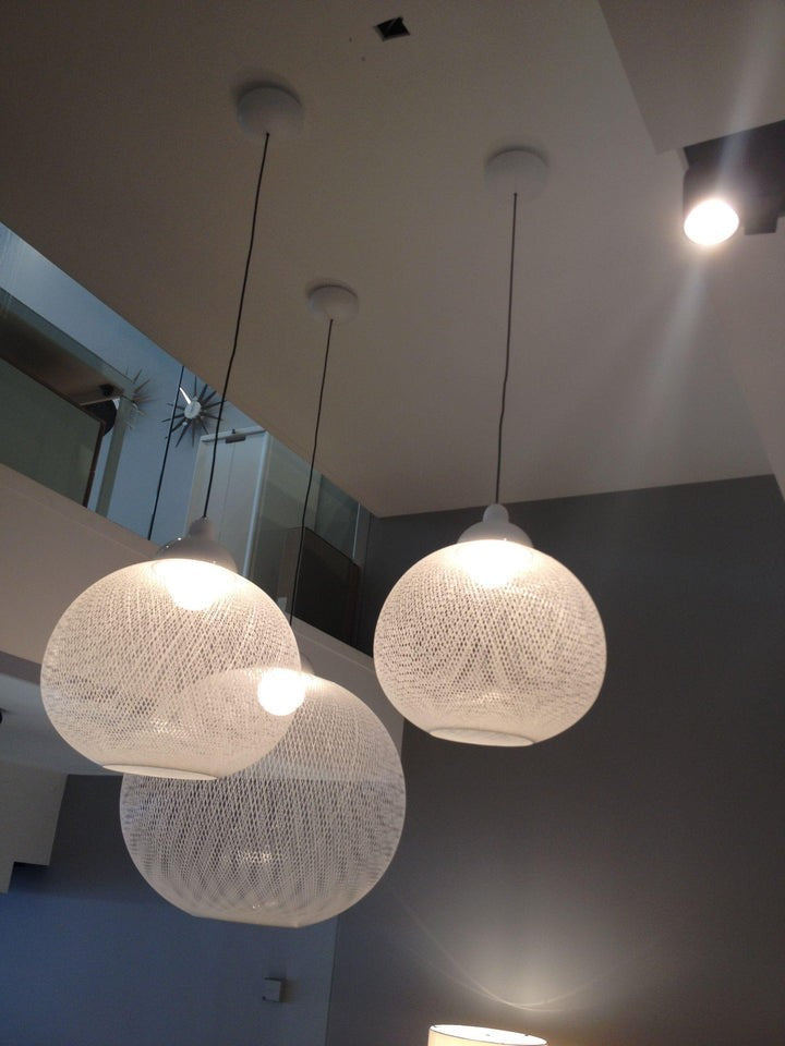Lattice Metal Mesh Pendant Light