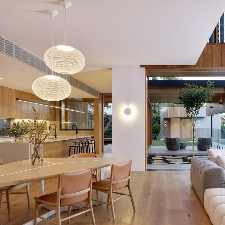 Lattice Metal Mesh Pendant Light