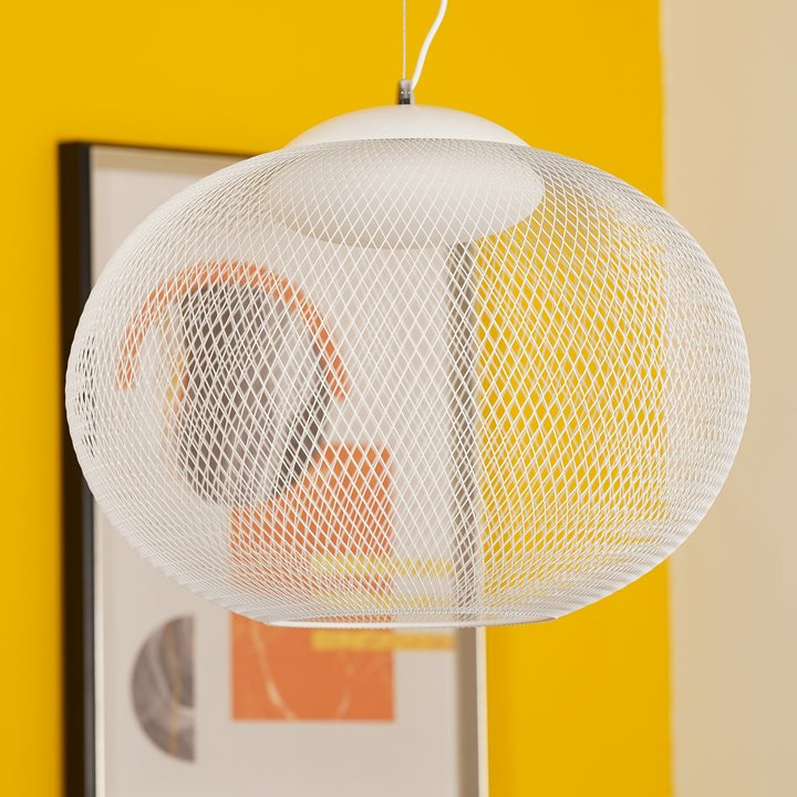 Lattice Metal Mesh Pendant Light