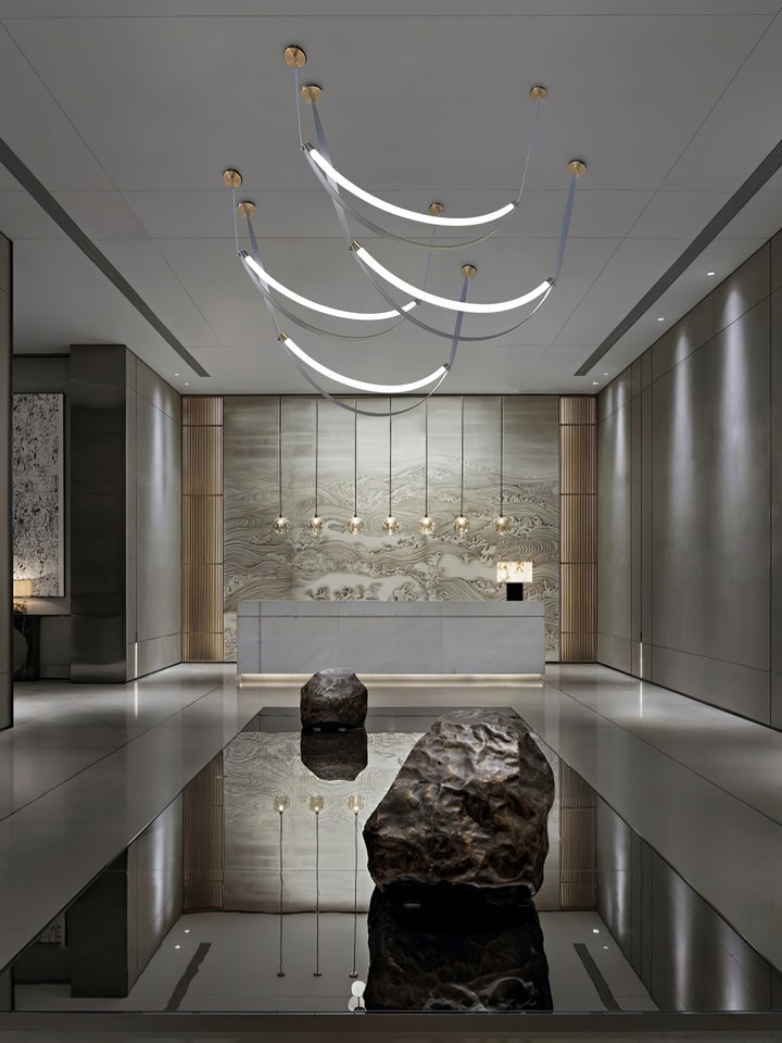 Leather Belt LED Pendant Light