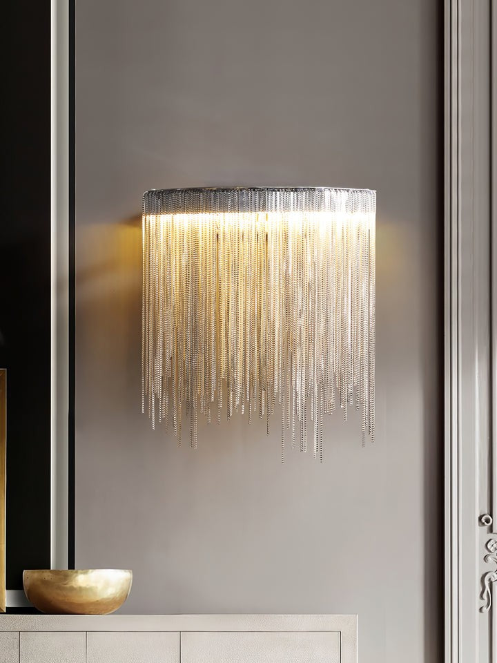 Luxury Tassel Chain LED Wall Lamp