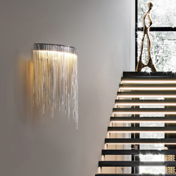 Luxury Tassel Chain LED Wall Lamp