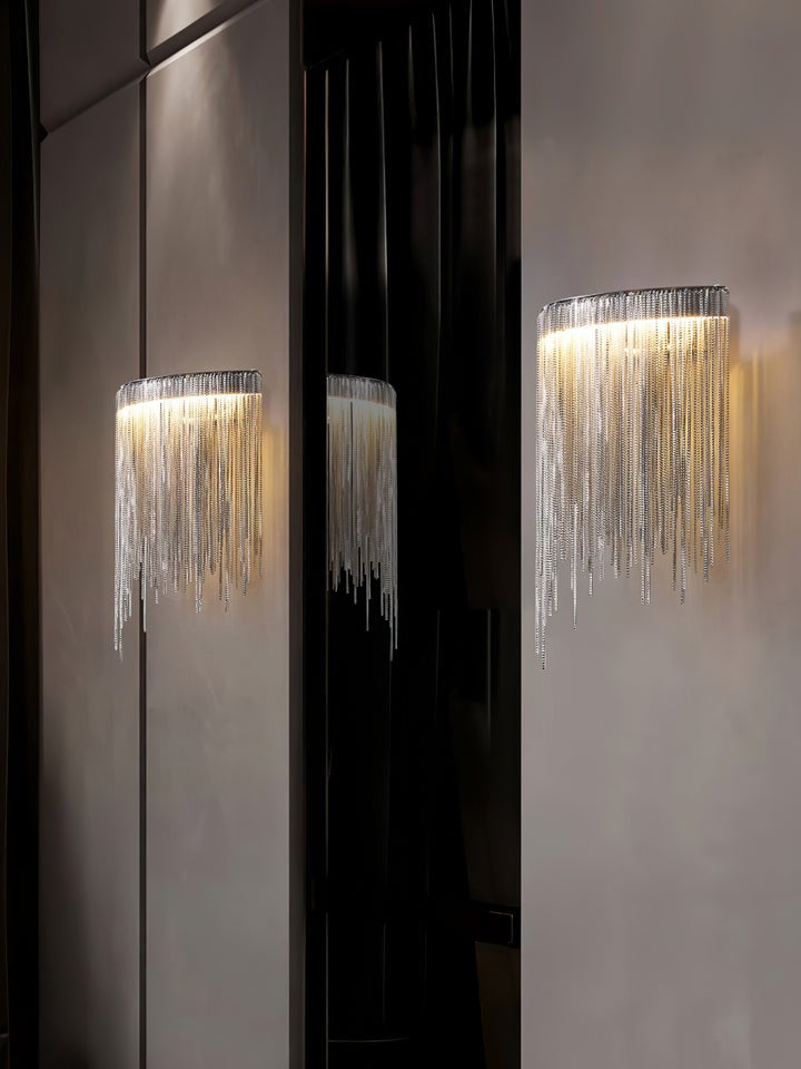 Luxury Tassel Chain LED Wall Lamp