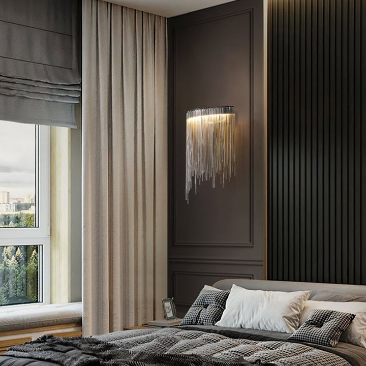 Luxury Tassel Chain LED Wall Lamp