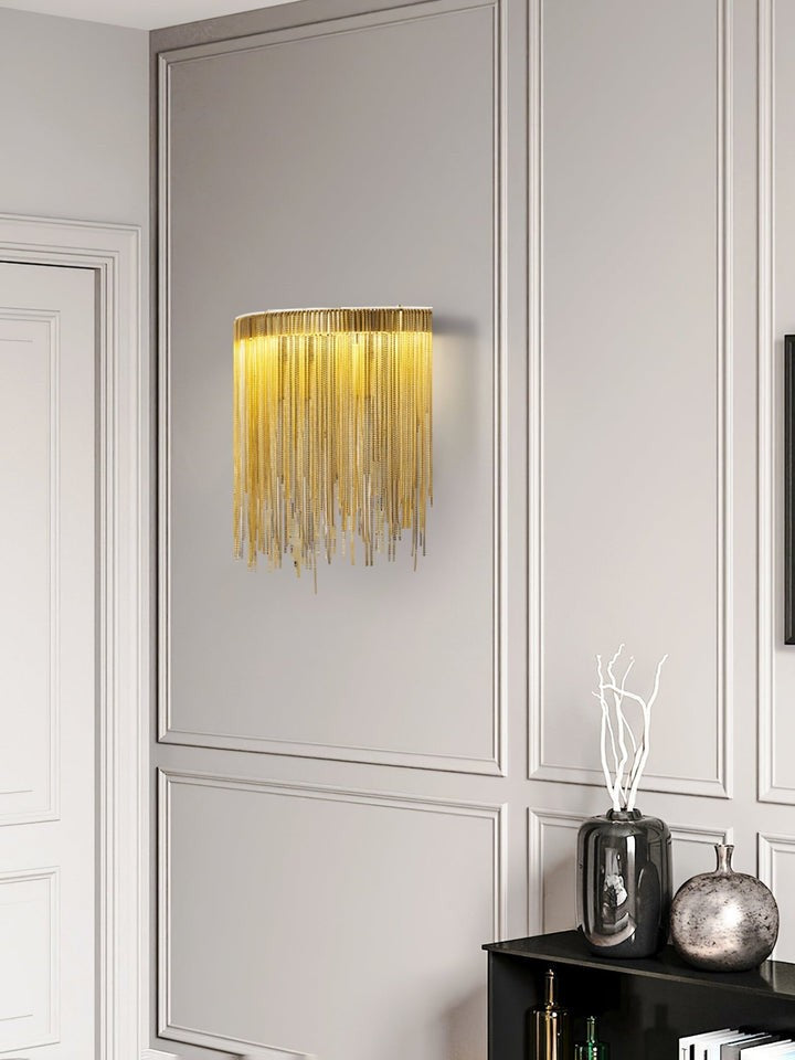 Luxury Tassel Chain LED Wall Lamp
