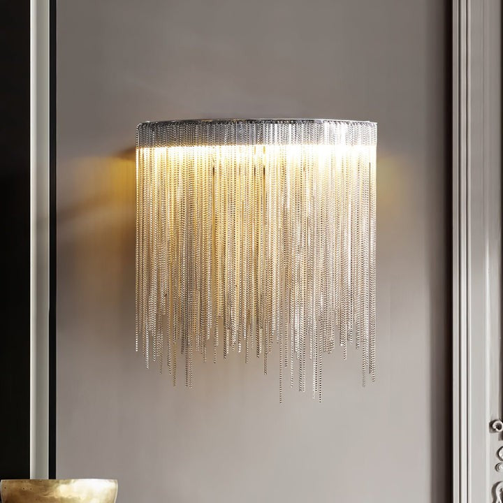 Luxury Tassel Chain LED Wall Lamp