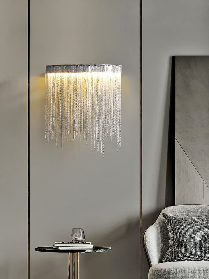 Luxury Tassel Chain LED Wall Lamp