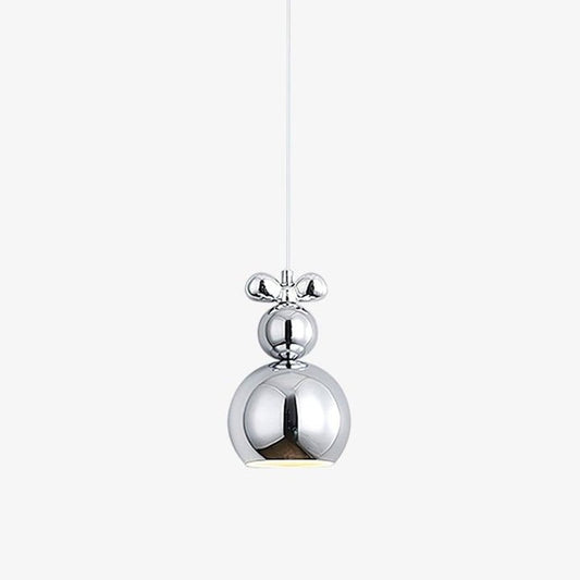 Minimalist Mini Acrylic & Metal Pendant Light