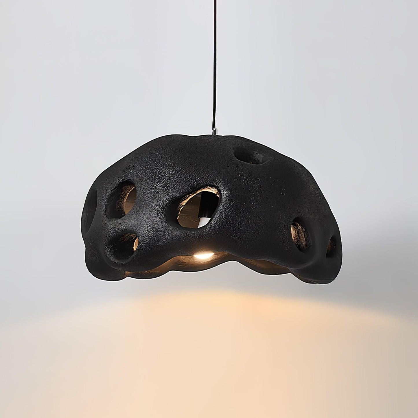 Minimalist Resin Nest Pendant Light