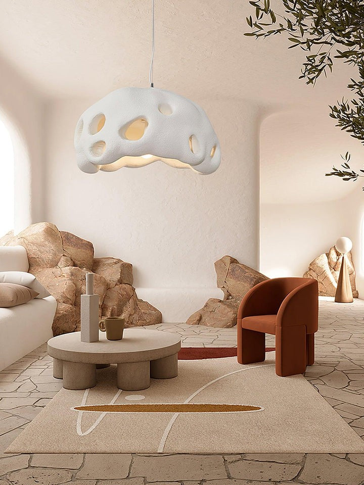 Minimalist Resin Nest Pendant Light