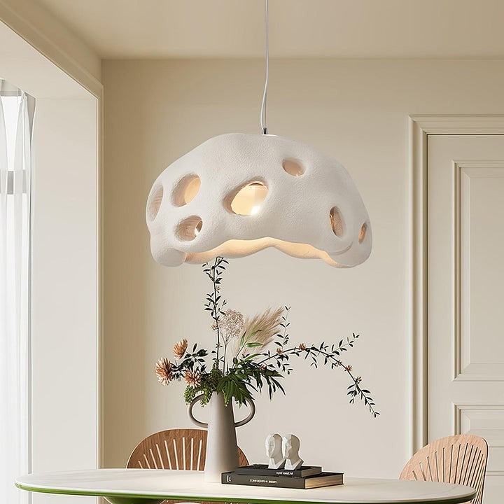 Minimalist Resin Nest Pendant Light