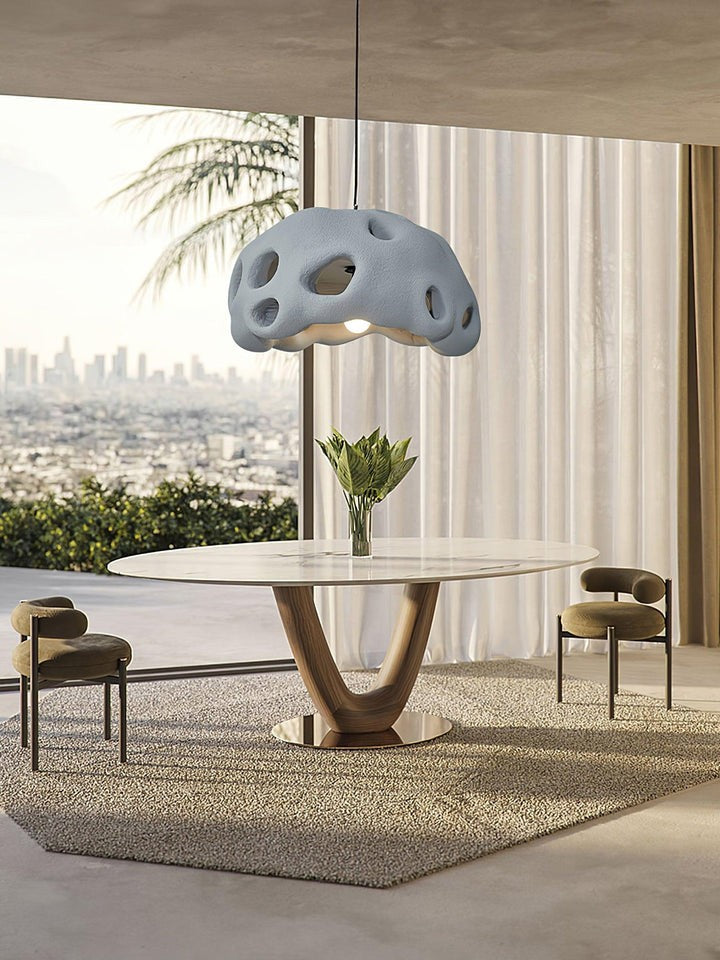 Minimalist Resin Nest Pendant Light