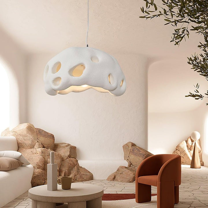 Minimalist Resin Nest Pendant Light