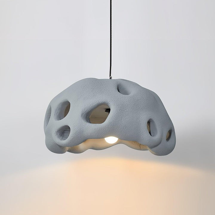 Minimalist Resin Nest Pendant Light