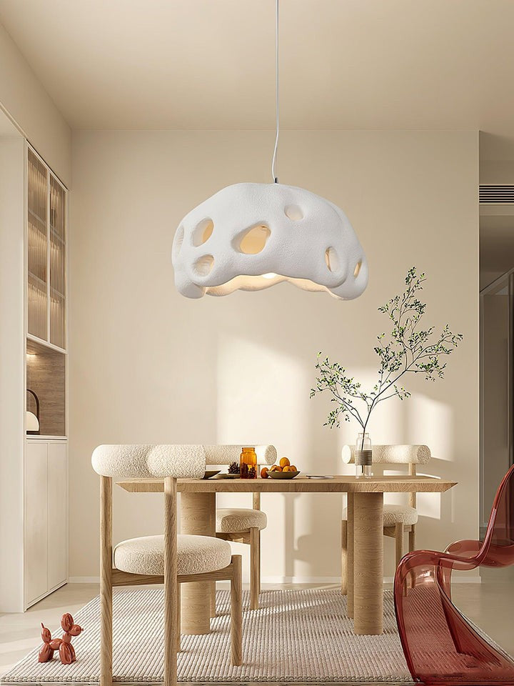 Minimalist Resin Nest Pendant Light