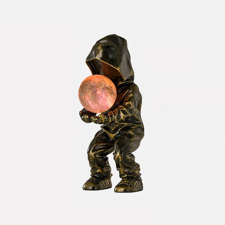 Modern Adjustable Table Lamp with LED & Edison Bulb